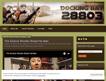 Tablet Screenshot of dockingbay28803.com